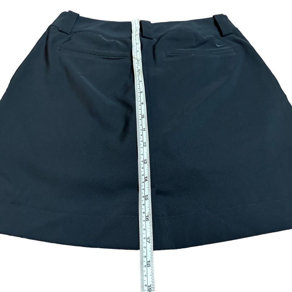 Nike Golf Womens Tech Skort Mid Rise Black Size 2 - Picture 9 of 9